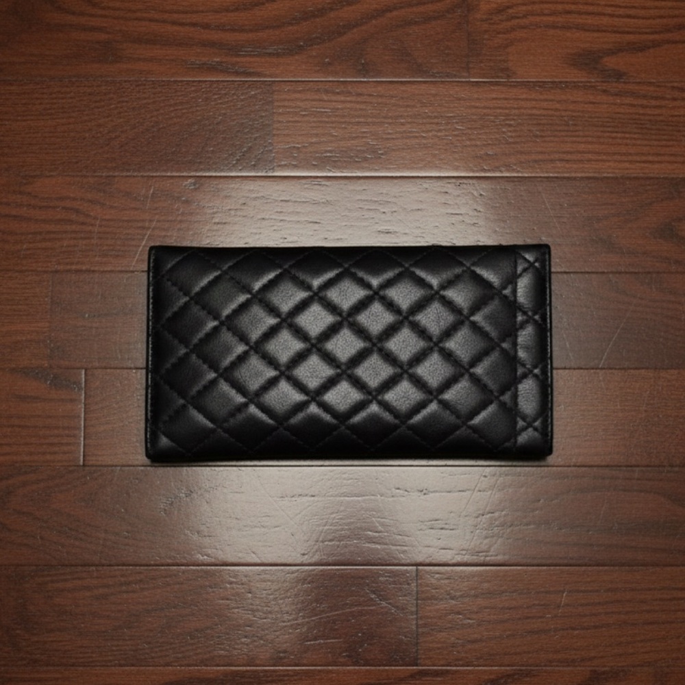 🛍️BUNDLE ONLY ITEM🛍️ Black Quilted Wallet